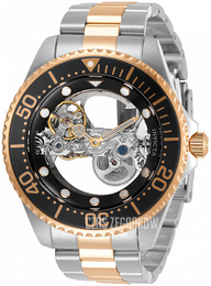 Invicta Pro Diver Szkieletowa tarczy/Stal w kolorze różowego złota Ø47 mm 34451