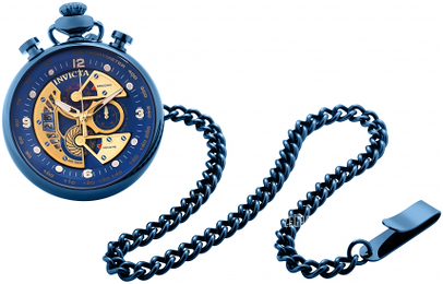 Invicta Vintage Niebieski Ø50 mm 34457