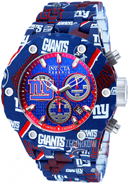 Invicta Nfl Niebieski/Stal Ø52 mm 34735