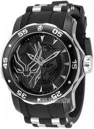 Invicta Marvel Czarny/Stal Ø48 mm 34740