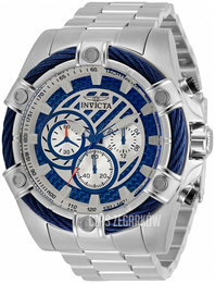 Invicta Bolt Niebieski/Stal Ø52 mm 35147