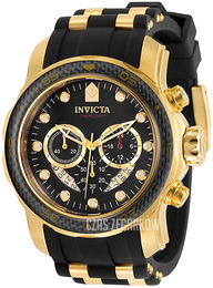 Invicta Pro Diver Czarny/Stal w odcieniu złota Ø48 mm 35415