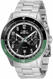 Invicta Speedway Czarny/Stal Ø46 mm 35668