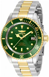 Invicta Pro Diver Zielony/Stal w odcieniu złota Ø40 mm 35700