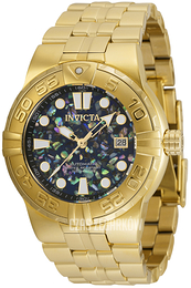 Invicta Subaqua Niebieski/Stal w odcieniu złota Ø47 mm 35768