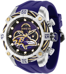 Invicta Nfl Purpurowy/Guma Ø52 mm 35815