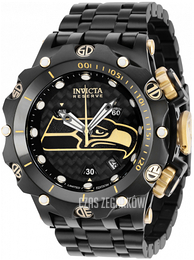 Invicta Nfl Czarny/Stal Ø51 mm 36180