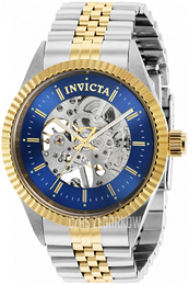 Invicta Specialty Niebieski/Stal w odcieniu złota Ø43 mm 36440