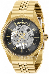 Invicta Specialty Czarny/Stal w odcieniu złota Ø43 mm 36442