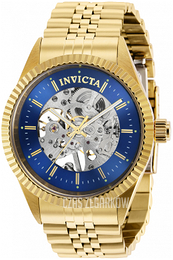 Invicta Specialty Niebieski/Stal w odcieniu złota Ø43 mm 36443