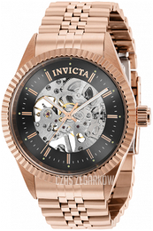 Invicta Specialty Czarny/Stal w kolorze różowego złota Ø43 mm 36444