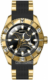 Invicta Pro Diver Czarny/Stal w odcieniu złota Ø52 mm 36829