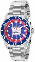 Invicta Nfl Niebieski/Stal Ø38 mm 36932
