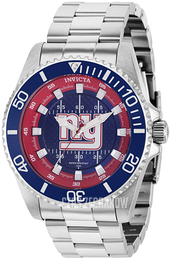 Invicta Nfl Niebieski/Stal Ø47 mm 36933