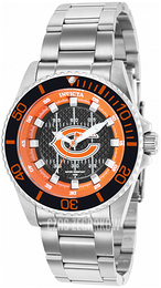 Invicta Nfl Niebieski/Stal Ø38 mm 36934