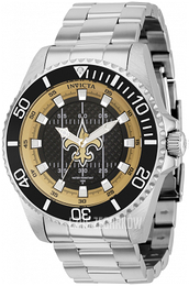 Invicta Nfl Czarny/Stal Ø47 mm 36941