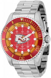 Invicta Nfl Czerwony/Stal Ø47 mm 36945