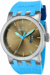 Invicta Dna Zielony/Guma Ø46 mm 36958