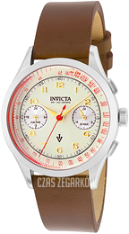 Invicta Vintage Kremowy/Skóra Ø36 mm 37056