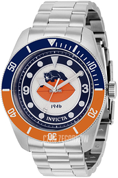 Invicta Nfl Biały/Stal Ø47 mm 37236