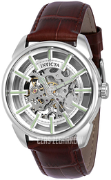 Invicta Vintage Szkieletowa tarczy/Skóra Ø42 mm 37888