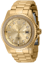 Invicta Pro Diver Żółte złoto/Stal w odcieniu złota Ø43 mm 37974