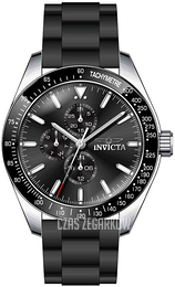 Invicta Aviator Czarny/Guma Ø45 mm 38402