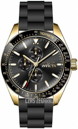 Invicta Aviator Czarny/Guma Ø45 mm 38404
