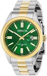 Invicta Pro Diver Zielony/Stal w odcieniu złota Ø43 mm 38470