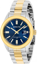 Invicta Pro Diver Niebieski/Stal w odcieniu złota Ø38 mm 38489