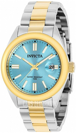Invicta Pro Diver Niebieski/Stal w odcieniu złota Ø38 mm 38490