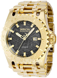 Invicta Reserve Czarny/Stal w odcieniu złota Ø50 mm 38711