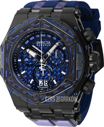 Invicta Carbon Hawk Niebieski/Plastik Ø54.5 mm 38894