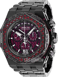Invicta Carbon Hawk Czerwony/Stal Ø54.5 mm 38919