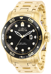 Invicta Pro Diver Czarny/Stal w odcieniu złota Ø48 mm 39085