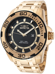 Invicta Pro Diver Czarny/Stal w odcieniu złota Ø50 mm 39109