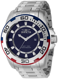 Invicta Pro Diver Niebieski/Stal Ø50 mm 39114