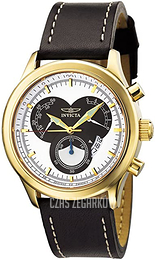 Invicta Ii Wielokolorowy/Skóra Ø44 mm 3959