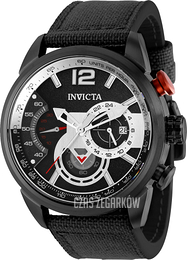 Invicta Aviator Czarny/Tkanina Ø46 mm 39657