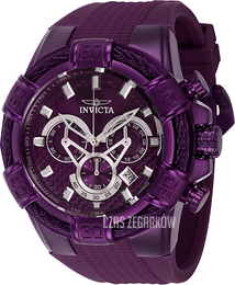 Invicta Bolt Purpurowy/Plastik Ø52 mm 40663