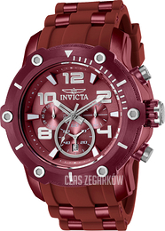 Invicta Pro Diver Czerwony/Stal Ø51.5 mm 40799