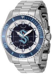 Invicta Nhl Niebieski/Stal Ø47 mm 42248