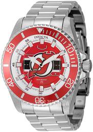 Invicta Nhl Czerwony/Stal Ø47 mm 42253