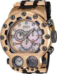 Invicta Reserve Biały/Stal w odcieniu złota Ø52 mm 43118