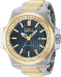 Invicta Akula Niebieski/Stal w odcieniu złota Ø58 mm 43384