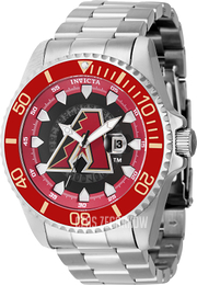 Invicta MLB Czerwony/Stal Ø47 mm 43454