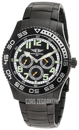 Invicta Czarny/Stal Ø45 mm 43658