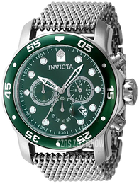Invicta Pro Diver Zielony/Stal Ø48 mm 47580