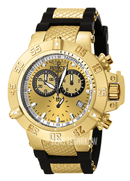 Invicta Subaqua Żółte złoto/Guma Ø50 mm 5517