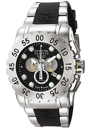 Invicta Reserve Czarny/Stal Ø52 mm 6653